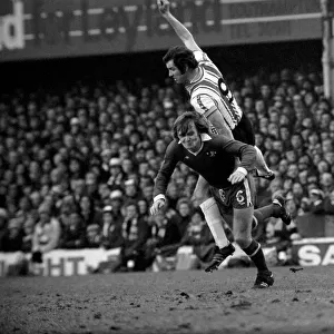 Football: F. A. Cup: Southampton (1) v. Chelsea (1). January 1977 77-00108-029