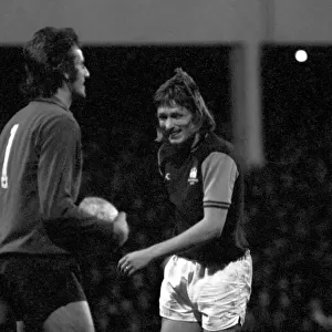 Football: F. A. Cup: West Ham F. C. (0) vs. Liverpool F. C. (2). January 1976 76-00045-071
