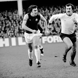 Football: F. A. Cup: West Ham F. C. (0) vs. Liverpool F. C. (2). January 1976 76-00045-021
