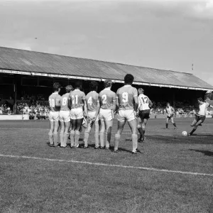 Football match, Reading v Blackpool, final score 1-0 to Reading. League Division Three Football match, Reading v Blackpool, final score 1-0 to Reading. League Division Three