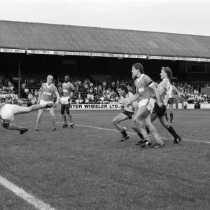 Football match, Reading v Blackpool, final score 1-0 to Reading. League Division Three Football match, Reading v Blackpool, final score 1-0 to Reading. League Division Three