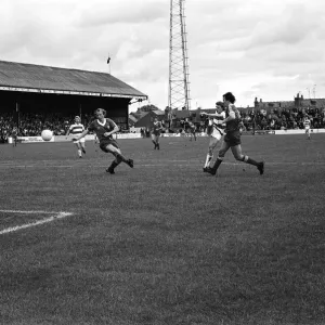 Football match, Reading v Swindon Town. Final score 4-1 to Reading. League Division Three Football match, Reading v Swindon Town. Final score 4-1 to Reading. League Division Three