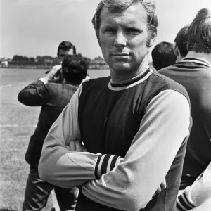 Jugador de fútbol del West Ham United Bobby Moore Circa 1968. Jugador de fútbol del West Ham United Bobby Moore Circa 1968.