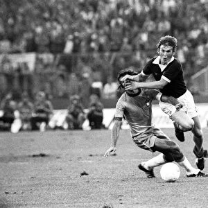 Football Scotland v Brazil World Cup Finals 1974 Kenny Dalglish in action