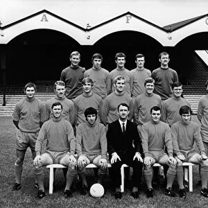 Football Teams Charlton Athletic July 1969 Back row: Tony Burns, Bob Curtis