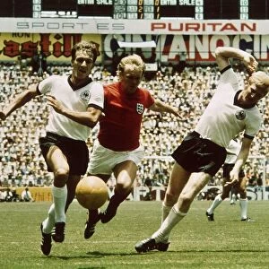 Football World Cup 1970 England 2 West Germany 3 after extra time