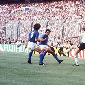 Football World Cup Final 1982 West Germany 1 Italy 3 in Madrid