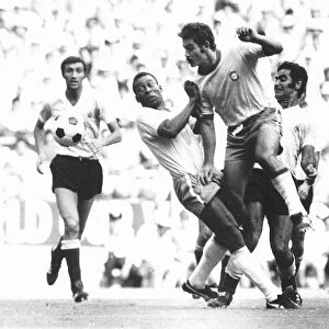 Football World Cup Semi Final 1970 Brazil 3 Uraguay 1 Roberto Rivelino