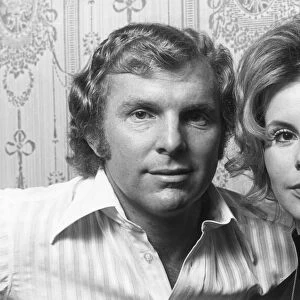 Footballer Bobby Moore England and West Ham seen here posing with his wife Tina