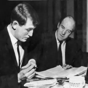 Footballer Brian Clark pictured signing for Cardiff City with manager Jimmy Scoular Footballer Brian Clark pictured signing for Cardiff City with manager Jimmy Scoular