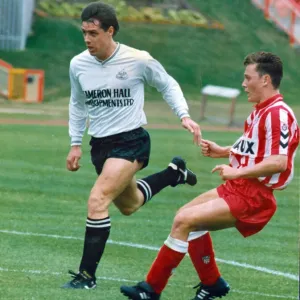Footballer Derek Bell of Gateshead FC. 29th August 1992