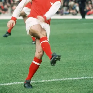 Photo Ancienne Liam Brady - Arsenal 1979, Football Vintage, Tirage Neuf