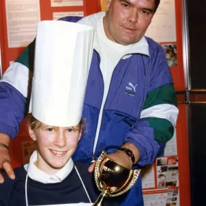 Paul Gascoigne Print: John Gazza's 1990 Gosforth High School Appearance