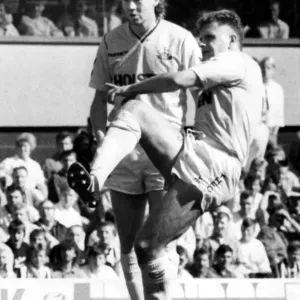 Footballer Paul Gascoigne - Gazza Newcastle United v Tottenham Hotspur 3 September
