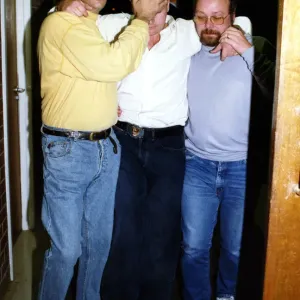 Footballer Paul Gascoigne - Gazza A worse for wear Paul Gascoigne is helped