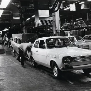 Ford Escort Print 1972