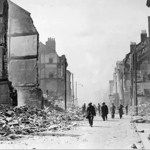Fore Street Print, Devonport, 23rd April 1941