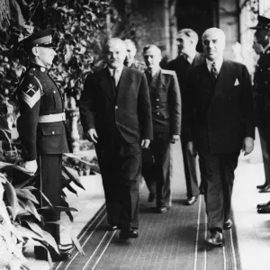 Foreign secretaries at the Three Power Conference at Yalta, Crimea. (Picture) M Foreign secretaries at the Three Power Conference at Yalta, Crimea. (Picture) M