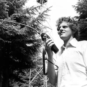 1978 Print of Forestry Commission Officer in Bellingham District 1978 Print of Forestry Commission Officer in Bellingham District