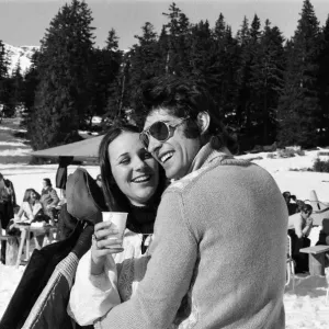 Francois Cevert at Villars Sur Ollon Print March 1973