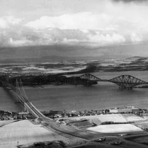 The Forth Road Bridge Print, August 1964