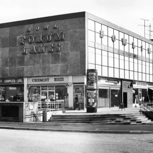 The Forum Lanes shopping centre. 13 April 1979 The Forum Lanes shopping centre. 13 April 1979