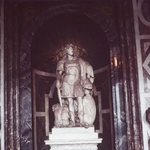 France Paris Statue of Louis XIV in the Palace of Versailles 1978