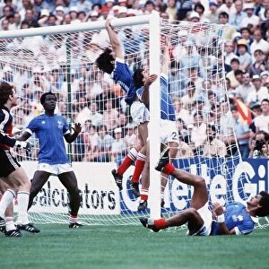 France v Czechoslovakia 1982 World Cup panic in the French goalmouth as