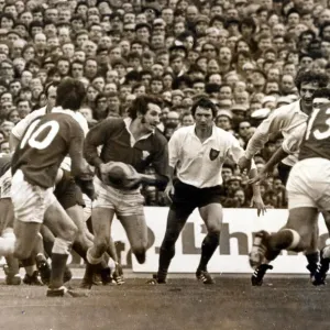 Print of France v Wales rugby match, Paris 1971 Print of France v Wales rugby match, Paris 1971