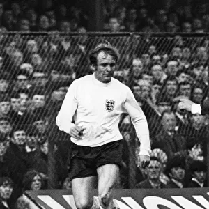 Francis Lee England seen here during the match against Northern Ireland in Belfast