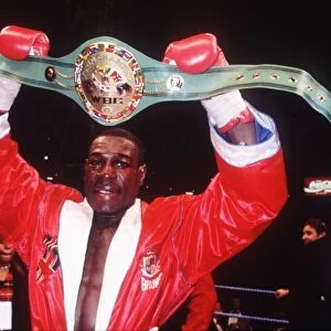 Frank Bruno Boxer becomes new WBC Heavyweight boxing Champion