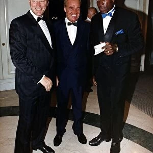 Frank Bruno Former WBC World Heavyweight Boxing Champion with boxing promoter Barry Hearn