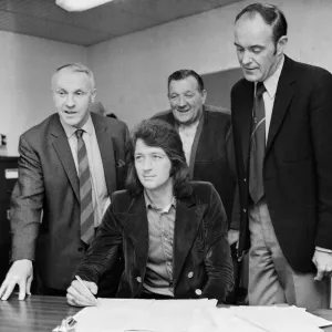 Frank Worthington's Near Miss: Liverpool Print, June 1972 Frank Worthington's Near Miss: Liverpool Print, June 1972