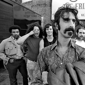 Frank Zappa. Another American rock group hits London town