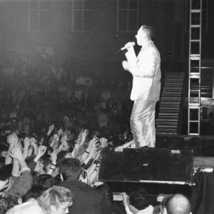 Frankie Goes to Hollywood, European Tour 1987, in concert at the Manchester GMex Centre Frankie Goes to Hollywood, European Tour 1987, in concert at the Manchester GMex Centre