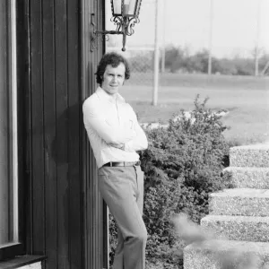 Franz Beckenbauer Bayern Munich and West Germany Captain is interviewed by Mirror