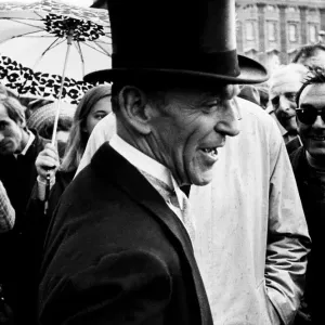 Fred Astaire - July 1968 outside Buckingham Palace - during the final scene of Fred Astaire - July 1968 outside Buckingham Palace - during the final scene of