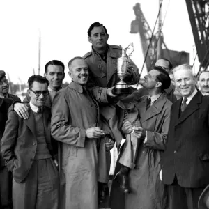 Fred Daly Wins 1947 British Open Golf Championship Print