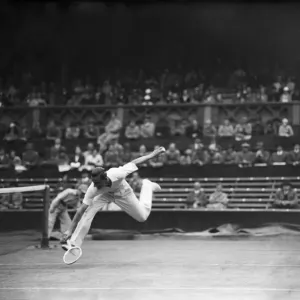 Fred Perry at Wimbledon Centre Court, 1933 Print