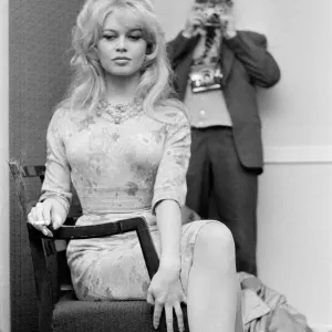 Brigitte Bardot in England, April 1959 Print (00503)