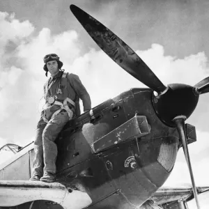A French pilot in the Middle Eastern command of the R. A. F A French pilot in the Middle Eastern command of the R. A. F