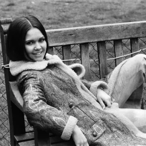 Anne-Marie David Print - 1973 Eurovision Winner in London