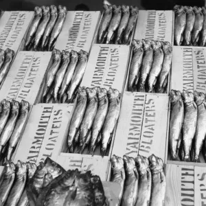 Yarmouth Bloaters Print - August 1949 Yarmouth Bloaters Print - August 1949