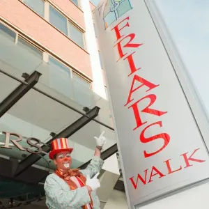 Friars Walk Shopping Centre, Official Re-opening, 20th December 1995 Friars Walk Shopping Centre, Official Re-opening, 20th December 1995