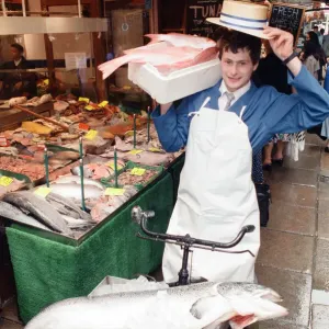 Frost Fishmongers Delivery Bike Print, 1992