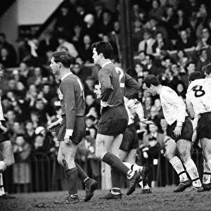 Fulham 2 v. Liverpool 0 1966 League campaign, Fulham players celebrate