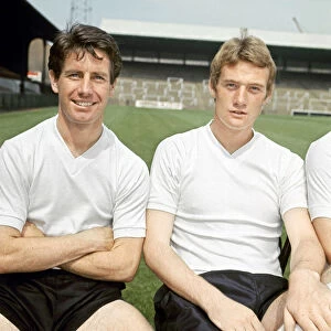 Fulham footballers Rodney marsh and Billy O Connell at a pre season photo call