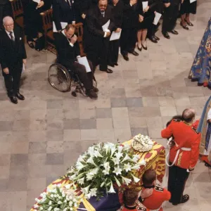 The funeral of Diana, Princess of Wales at Westminster Abbey, London. 6th September 1997 The funeral of Diana, Princess of Wales at Westminster Abbey, London. 6th September 1997