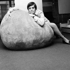 Furniture show at the Design Centre, 2nd January 1967