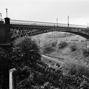 Galton Bridge, Smethwick, built in 1829, and once the biggest canal span in the world